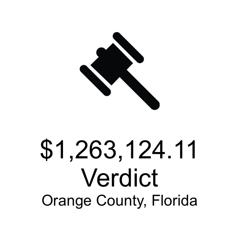 $1,263,124.11 Verdict Orange County