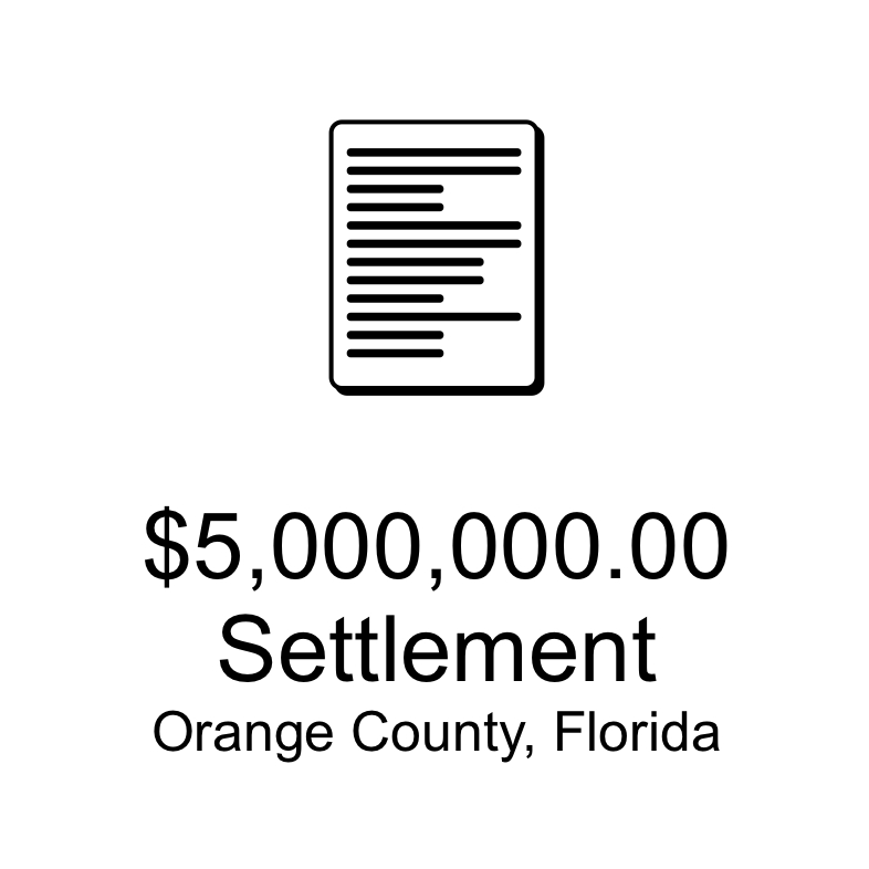$5,000,000.00 Settlement Orange County
